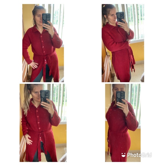 Emonite Casual mid length sweater cardigan - Picture 2 of 9